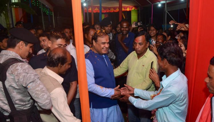 বাইহাটা চাৰিআলিৰ ৰাসোৎসৱত মন্ত্ৰী ড০ শৰ্মা
