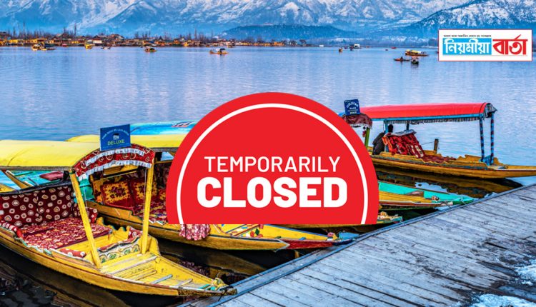 50 popular tourist destinations and resorts in Jammu and Kashmir have been closed