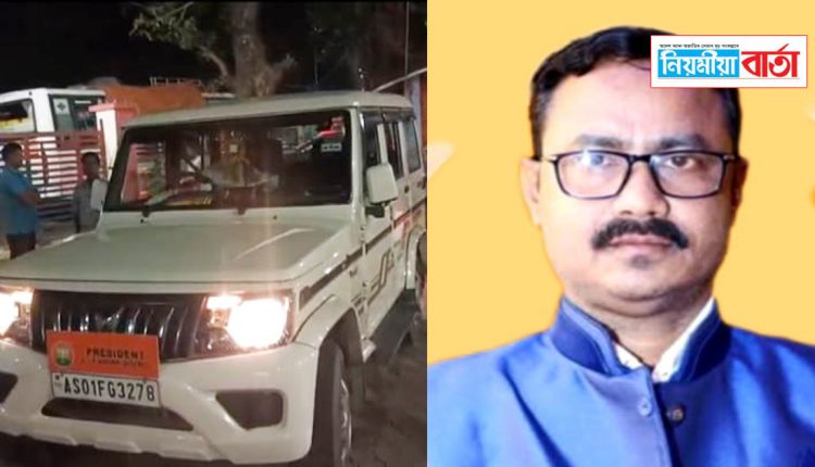 BJP Dhubri District President attacked by group