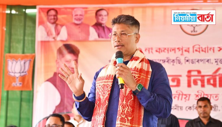 Minister Pijush target on congress