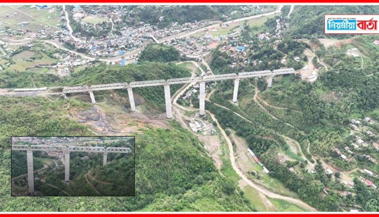 World’s Tallest Railway Pier BridgeManipur