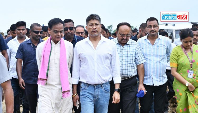 minister pijush at hojai