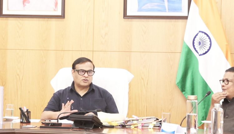 CM meeting at dispur