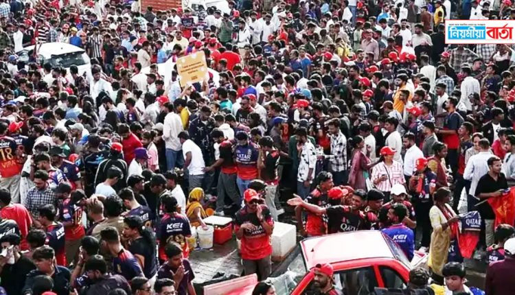rcb win parade death